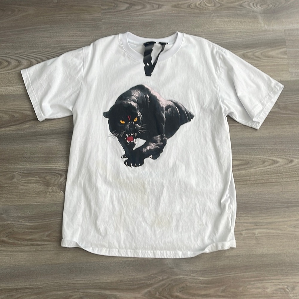 V-Lone panther Tee Size L (White) Fully Authentic